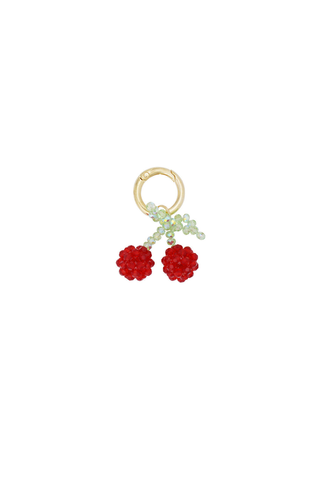 Chic Red Crystal Bag Charm for All Bags