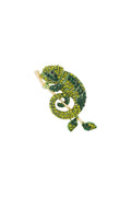 Elegant Green & Fuchsia Brooches for Stylish Outfits
