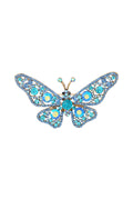 Chic Multicolour Alloy Brooch for Versatile Styling