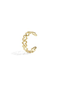 Elegant Heart Cuff Bracelet for Everyday Wear
