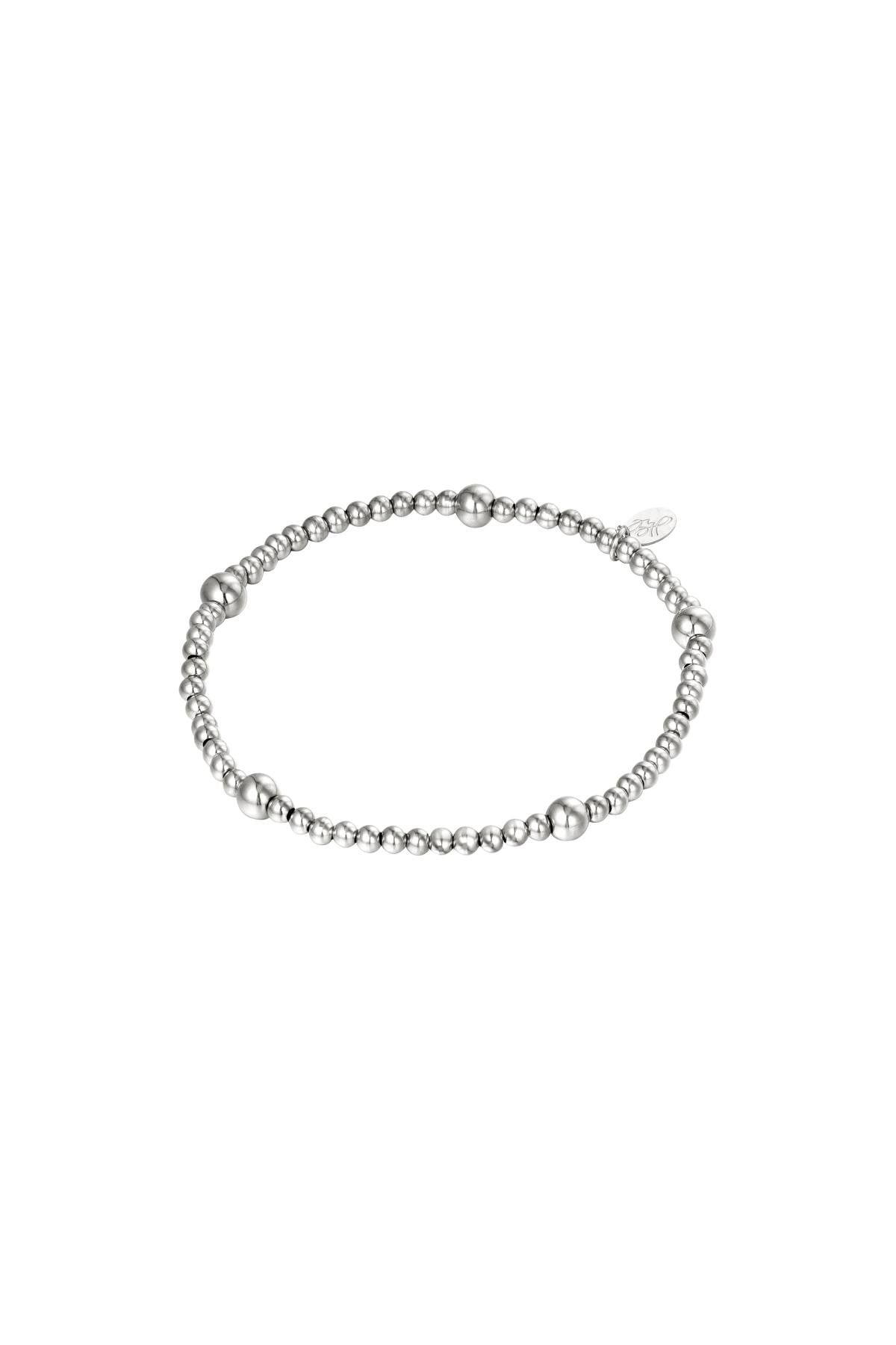 Pulsera Beady Color dorado Acero inoxidable
