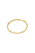 Pulsera Beady Color dorado Acero inoxidable