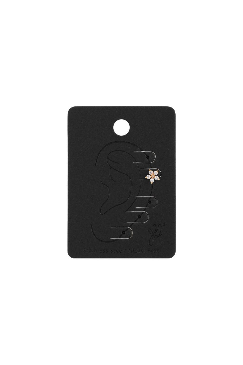 Piercing Flower Plata Cobre,Acero inoxidable