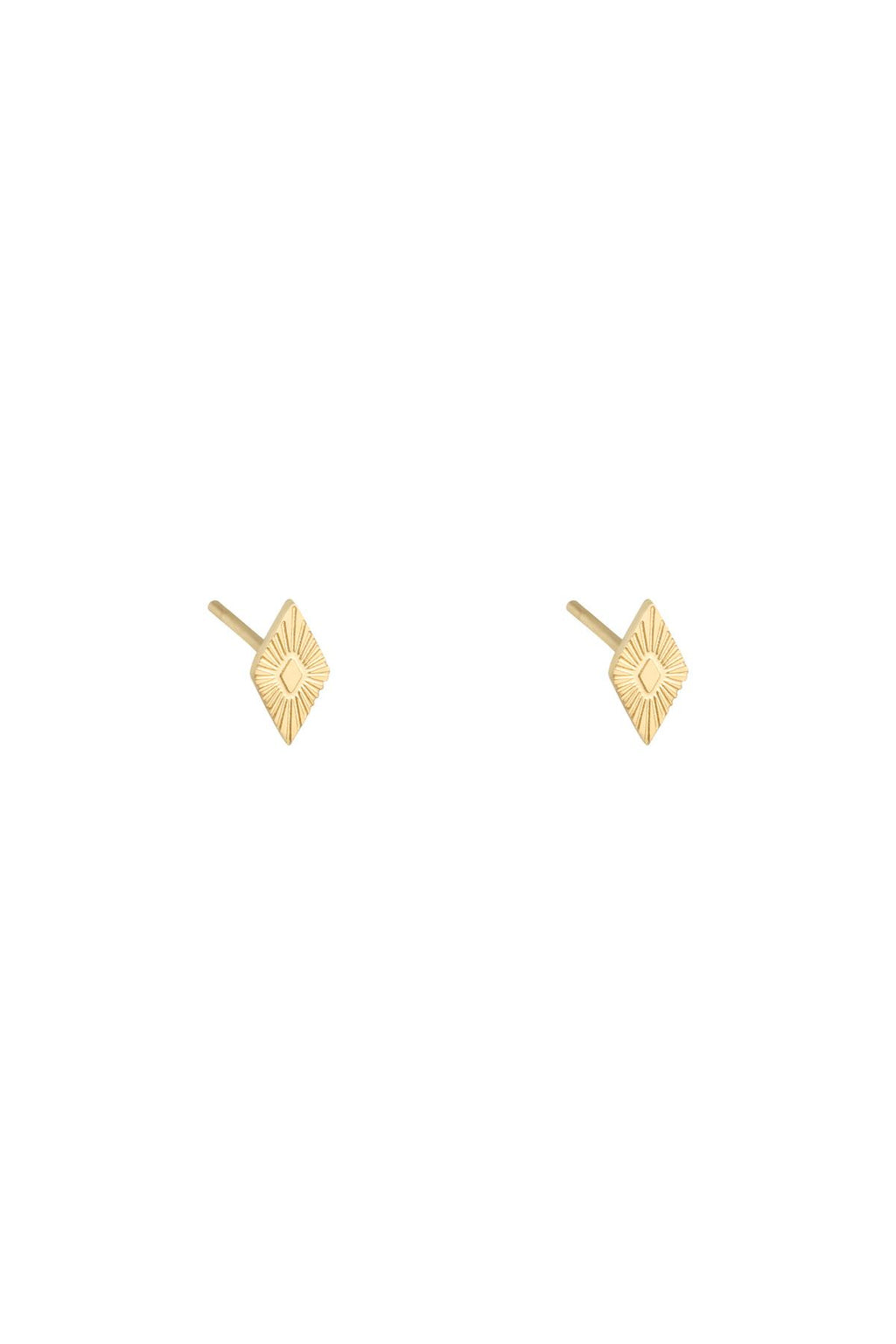 Elegant Mini Stud Earrings in Silver & Gold