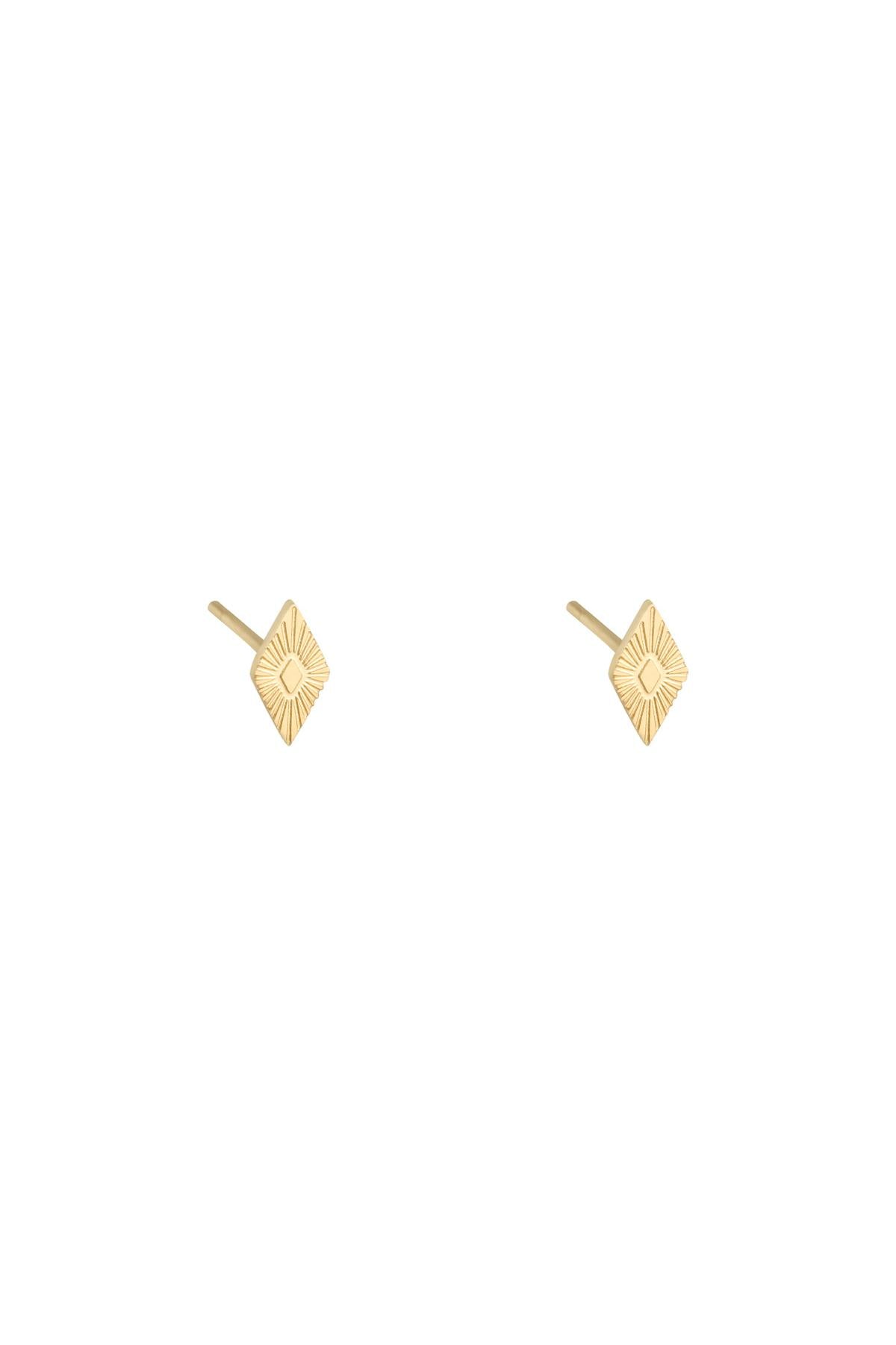 Elegant Mini Stud Earrings in Silver & Gold