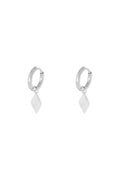 Pendientes Diamond Color dorado Acero inoxidable
