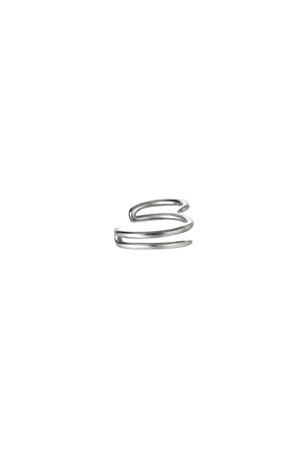 Earcuff Espiral Dorado Color dorado Acero inoxidable