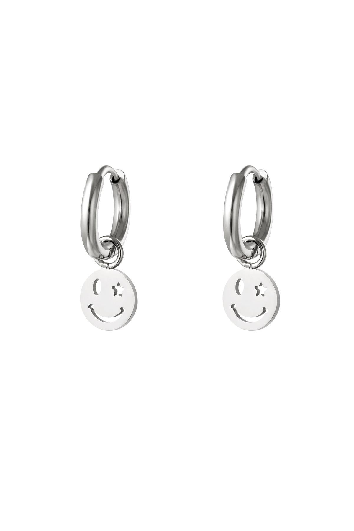 Stylish Drop Earrings in Silver & Gold