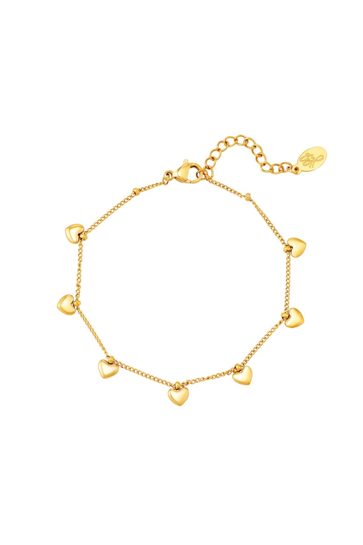 Elegant Stainless Steel Charm Bracelets in Silver & Gold