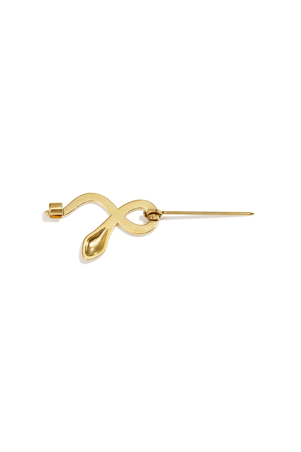 Broches de serpiente, sencillos, de acero inoxidable, accesorios de uso diario