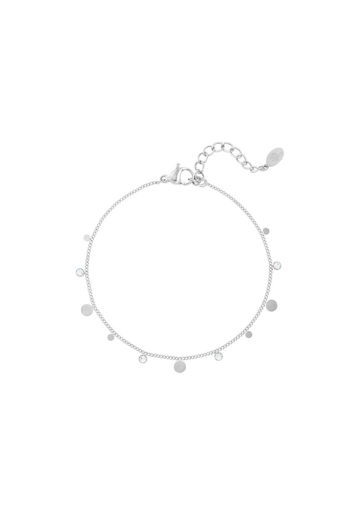 Chic Multicolor Stainless Steel Charm Bracelet