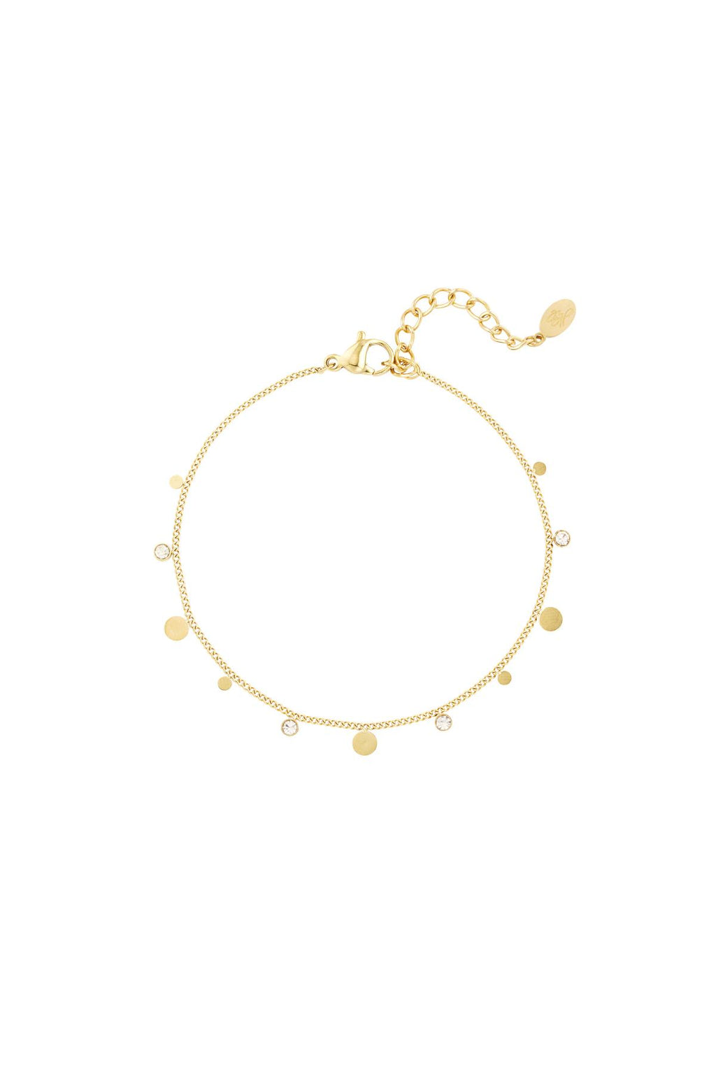 Chic Multicolor Stainless Steel Charm Bracelet