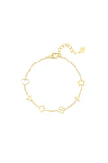 Stylish Stainless Steel Charm Bracelets in Silver & Gold