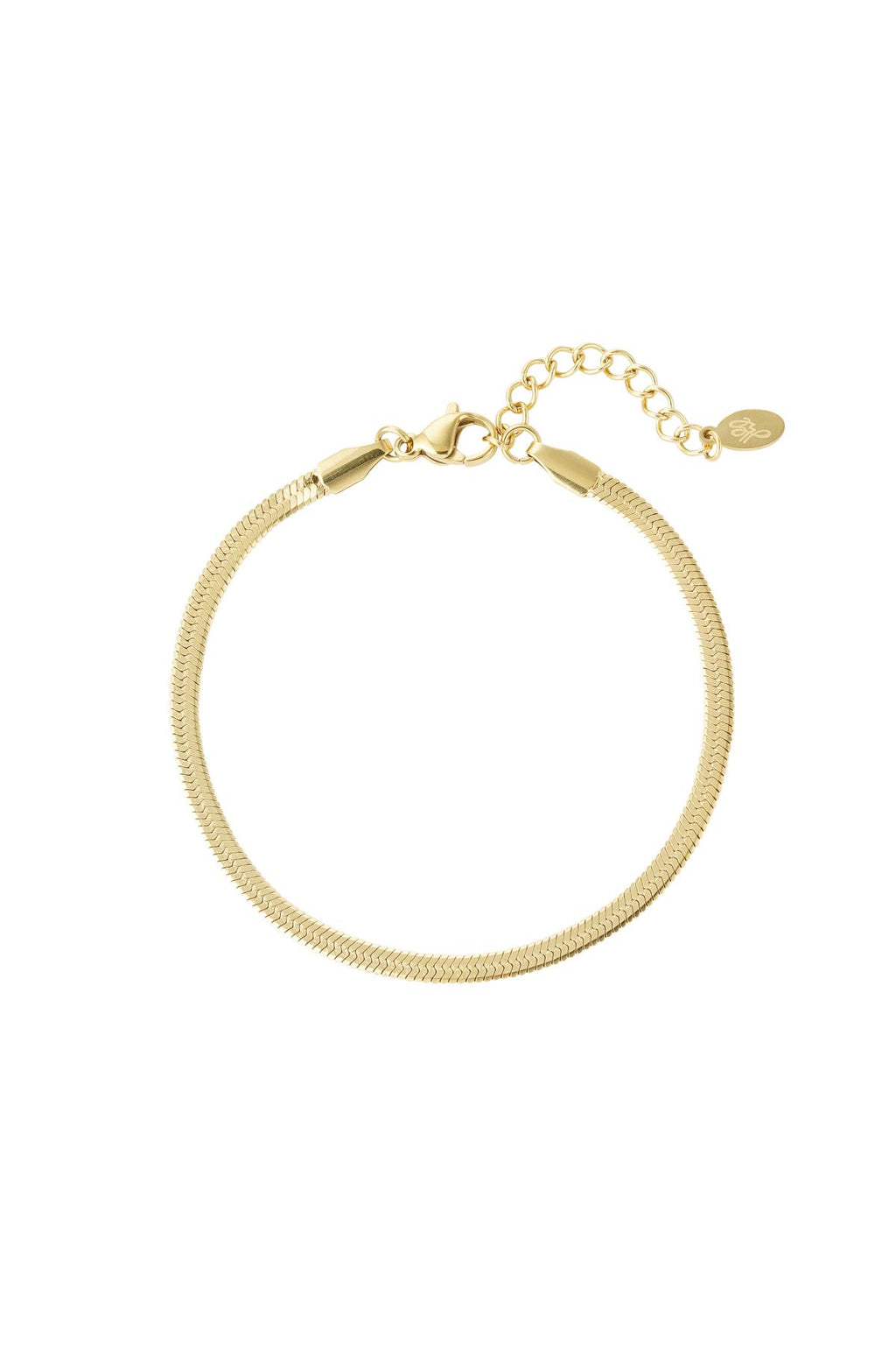 Pulsera básica Color dorado Acero inoxidable