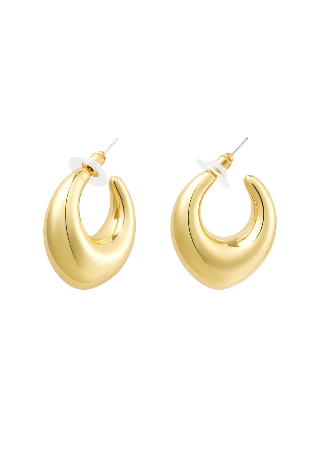 Elegant Silver & Gold Hoop Earrings for Everyday Glam