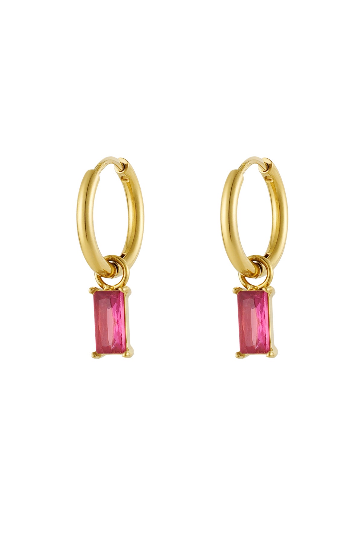 Stylish Drop Earrings in Vibrant Colors