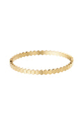 Stylish Stainless Steel Irregular Bangle - All Fit