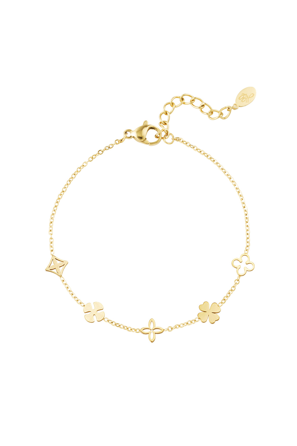 pulsera cinco dijes