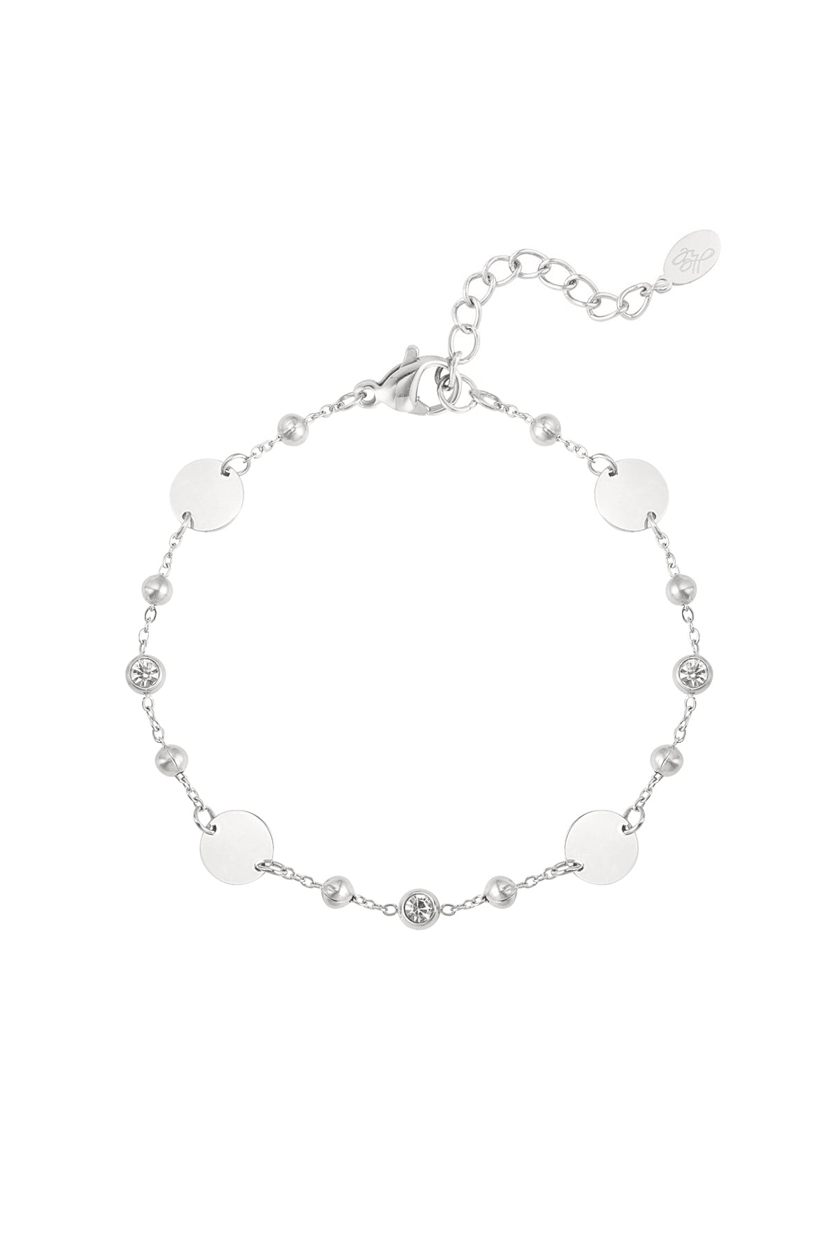 pulsera de fiesta redonda con piedras