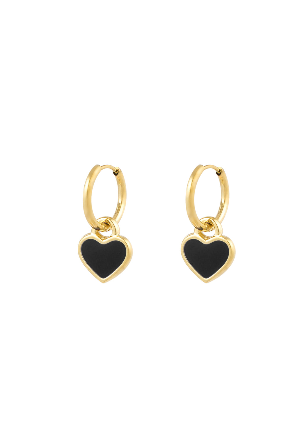 Stylish Blue & Black Statement Drop Earrings