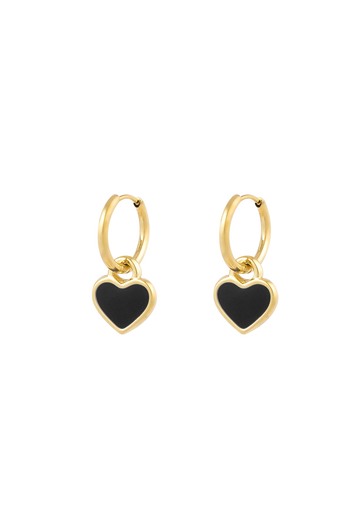 Stylish Blue & Black Statement Drop Earrings