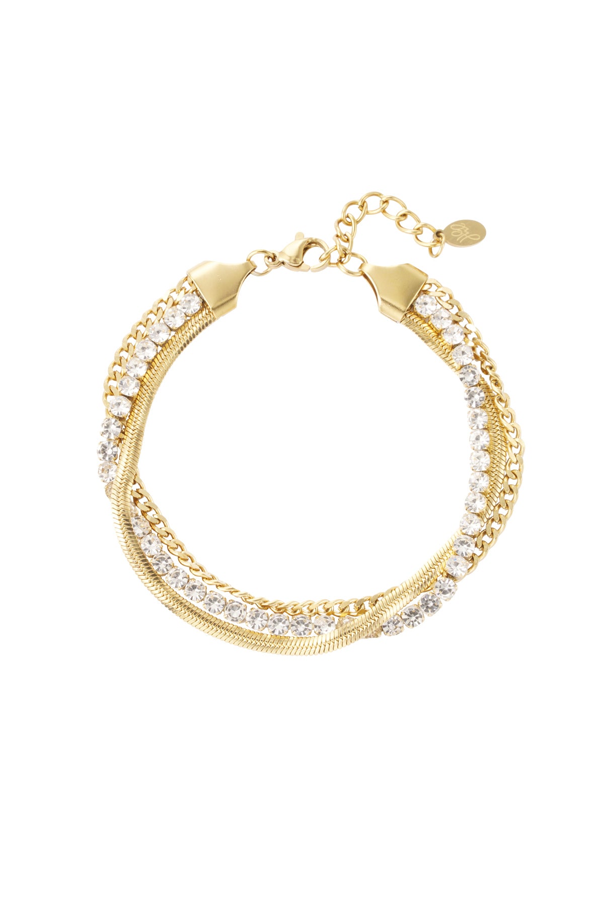 Elegant Stainless Steel Chain Bracelets - Silver & Gold