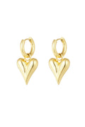 Stylish Heart-Shaped Drop Earrings for Everyday Glam