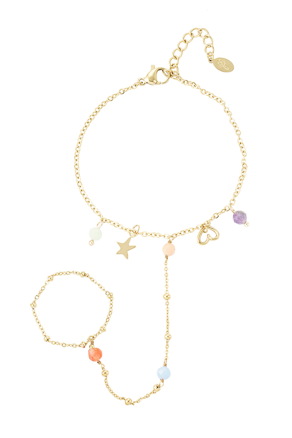 Elegant Gold Hand Chain for Women