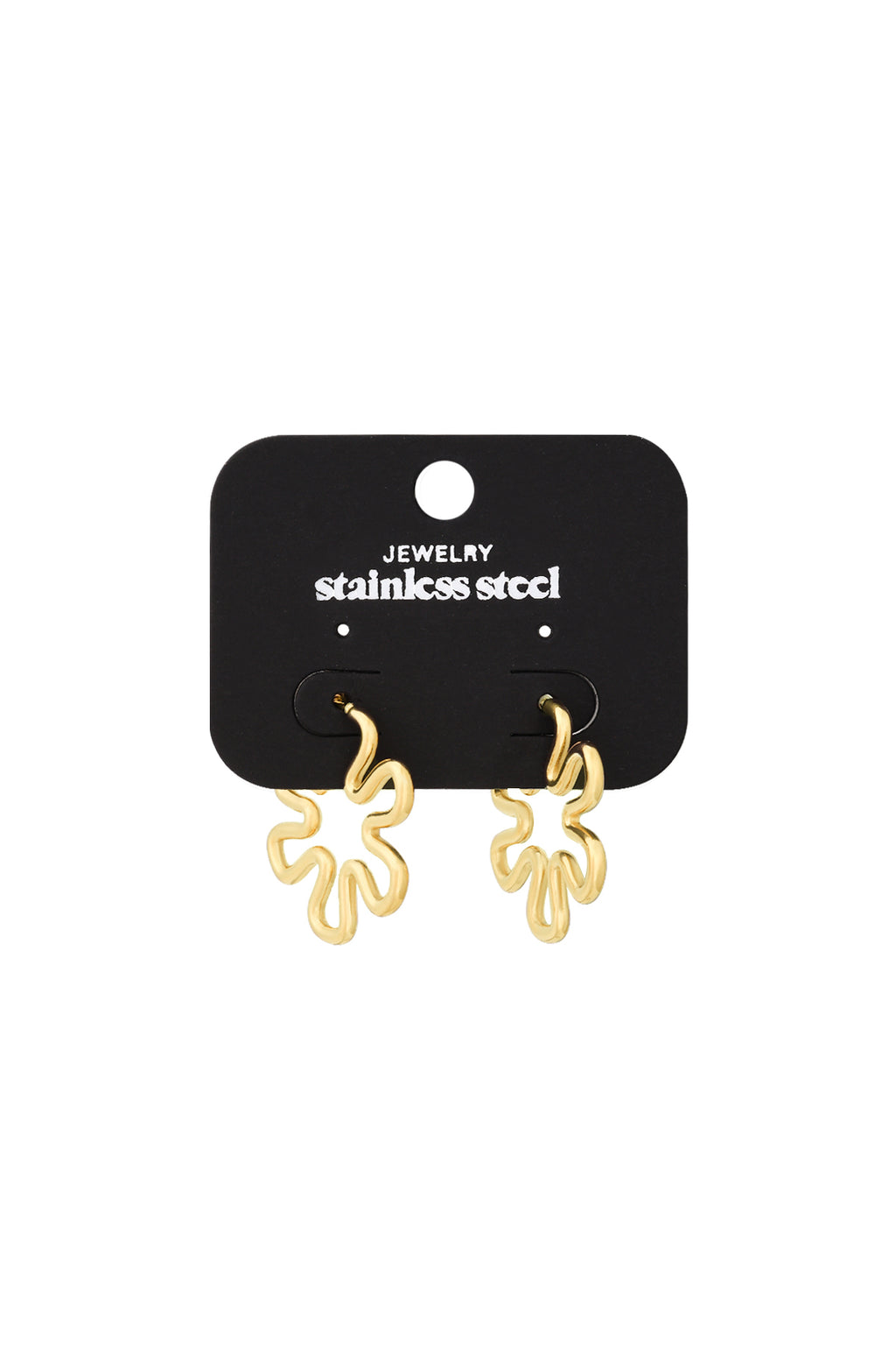 Elegant Stainless Steel Hoop Earrings for Everyday Glam