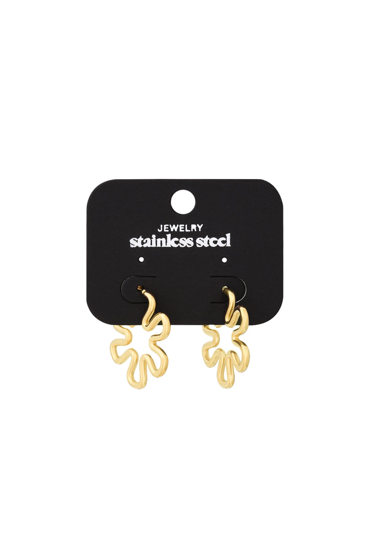 Elegant Stainless Steel Hoop Earrings for Everyday Glam