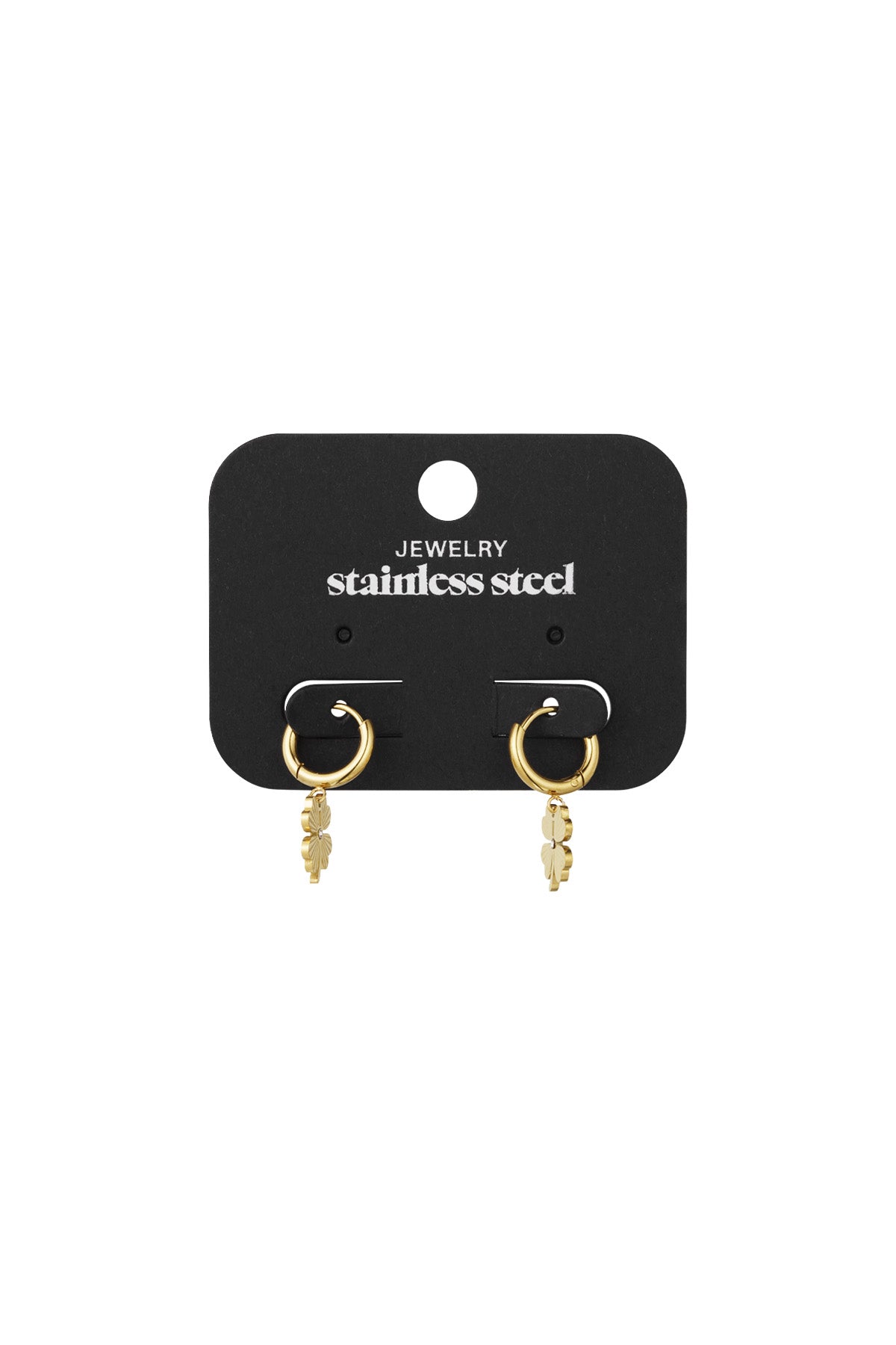 Elegant Drop Earrings in Silver and Gold