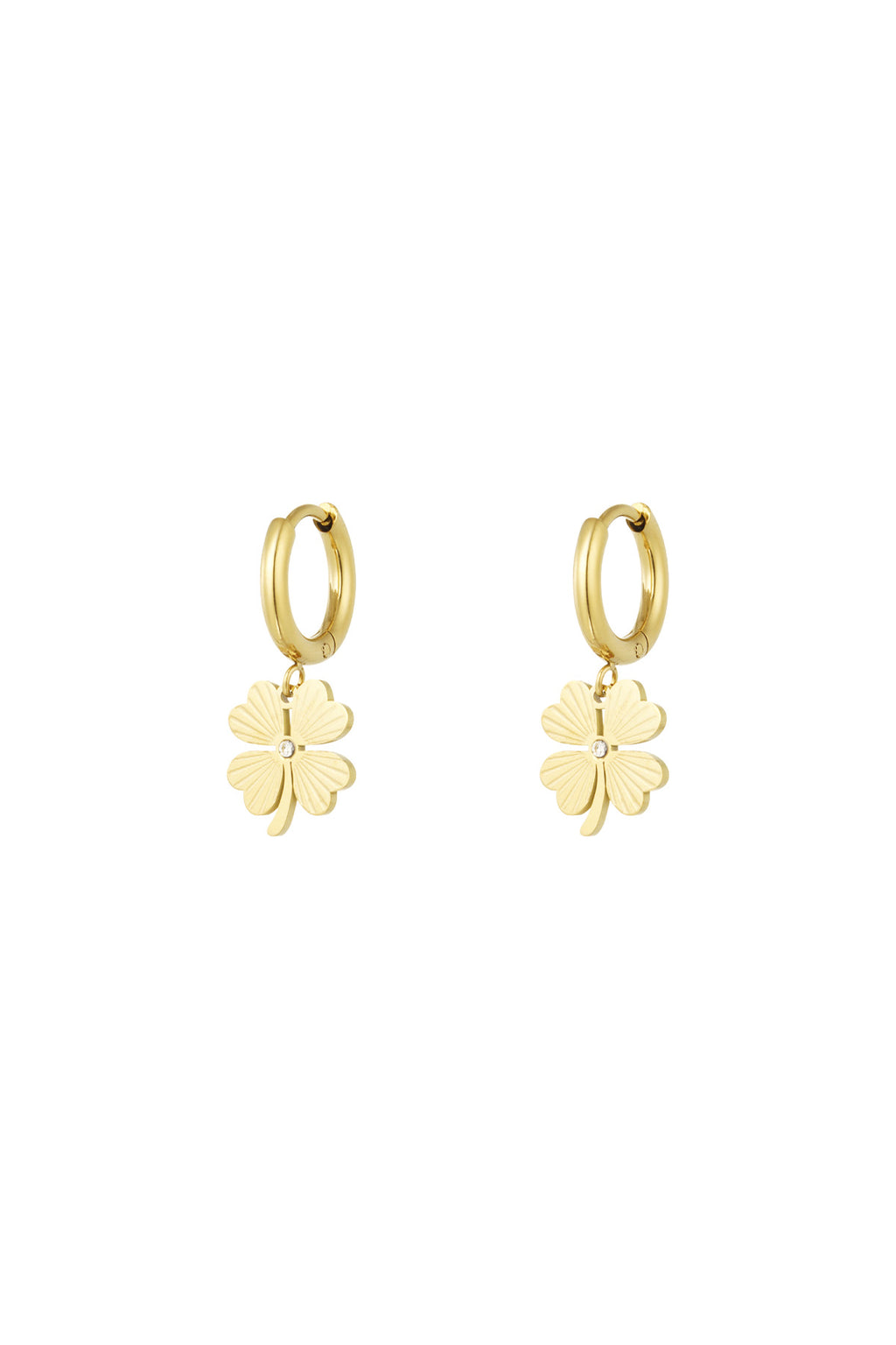 Elegant Drop Earrings in Silver and Gold