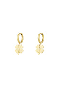 Elegant Drop Earrings in Silver and Gold