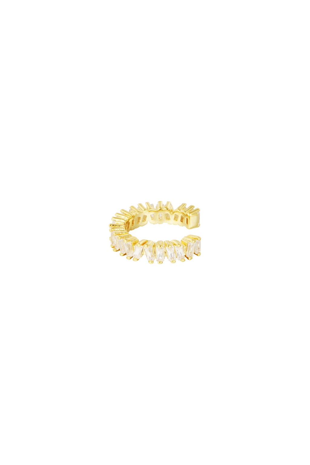 Pendiente Bold Sparkle - dorado