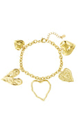 pulsera con una declaración de corazón