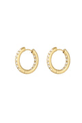 Stylish Pink, Green, Gold Hoop Earrings for Trendsetters