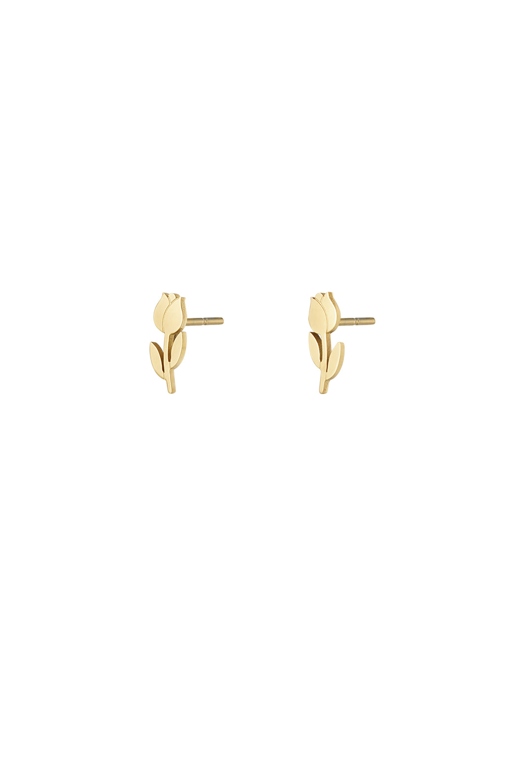Elegant Mini Stud Earrings in Silver & Gold