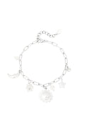 Elegant Charm Bracelets in Silver & Gold
