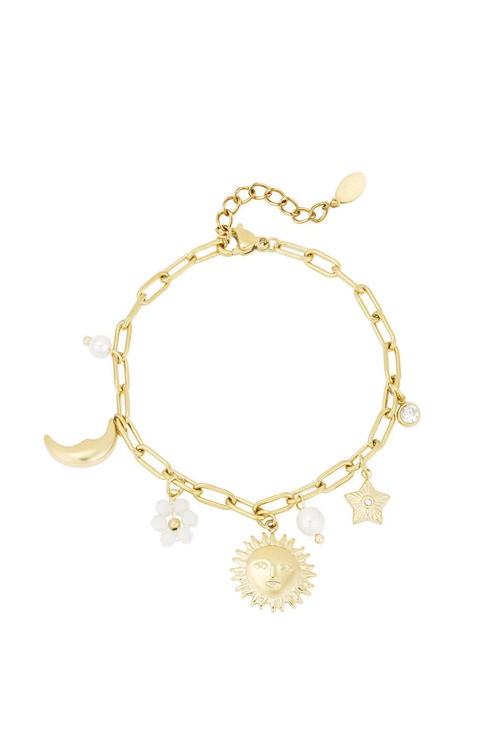 Elegant Charm Bracelets in Silver & Gold