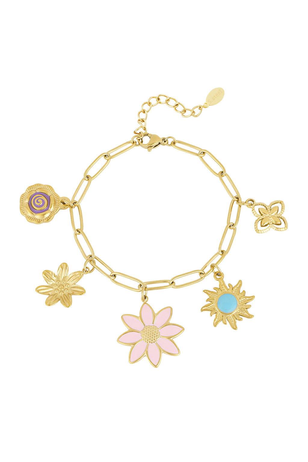 pulsera de charms bloom & blink