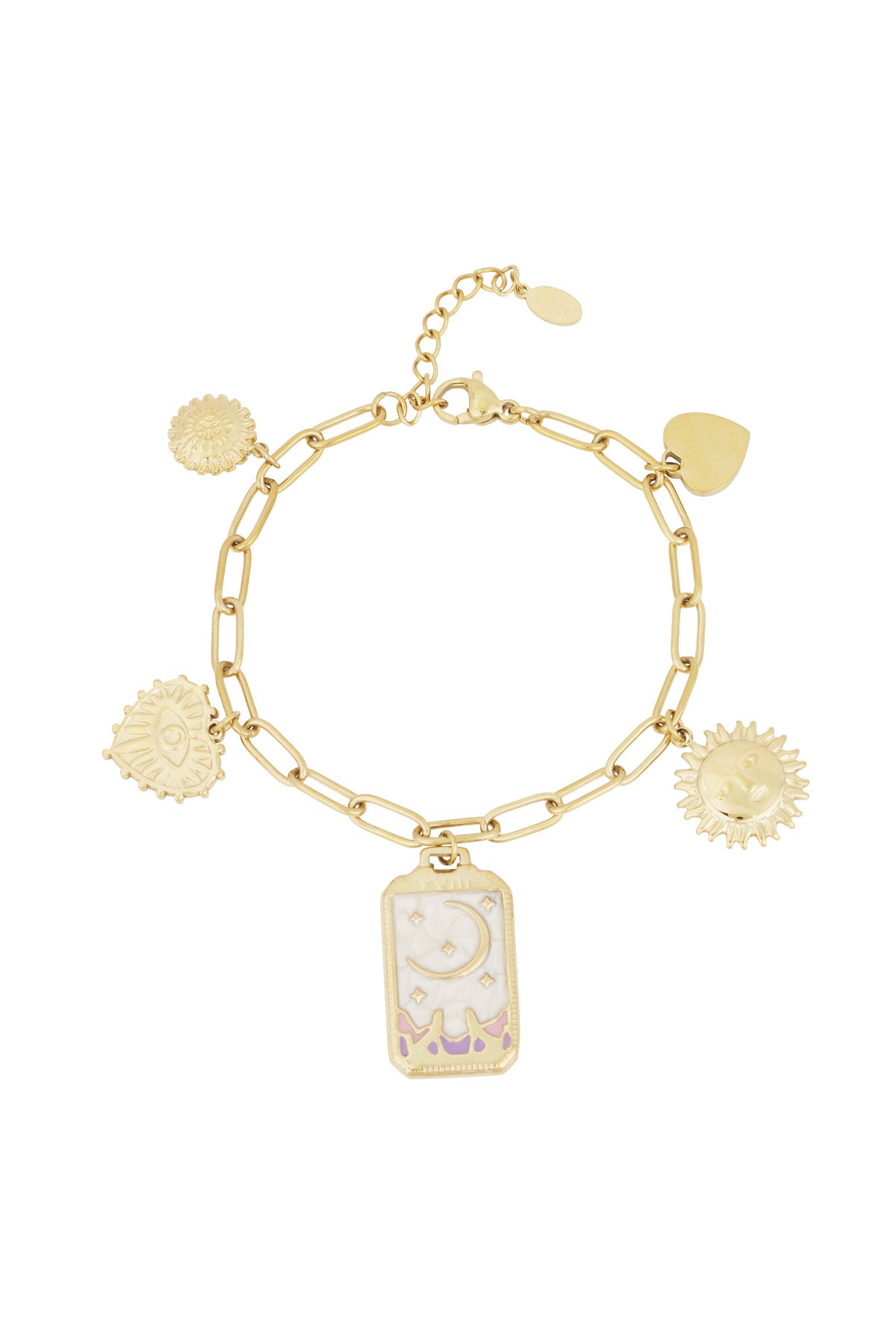 Elegant Charm Bracelets in Silver & Gold