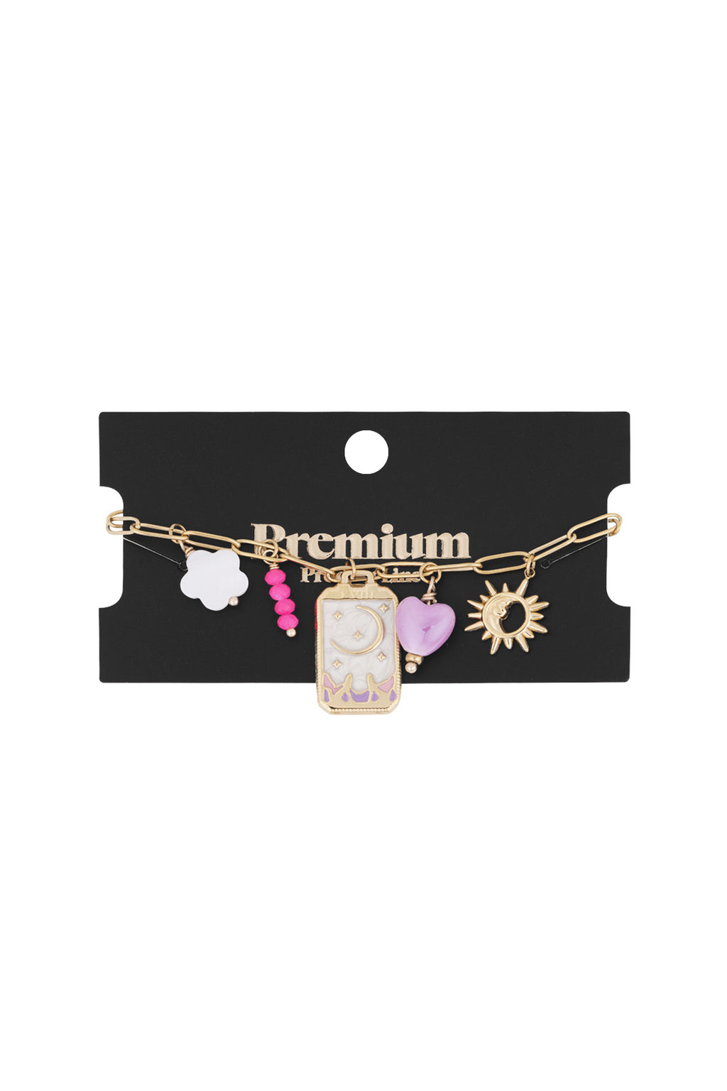 pulsera charm luna pequeña