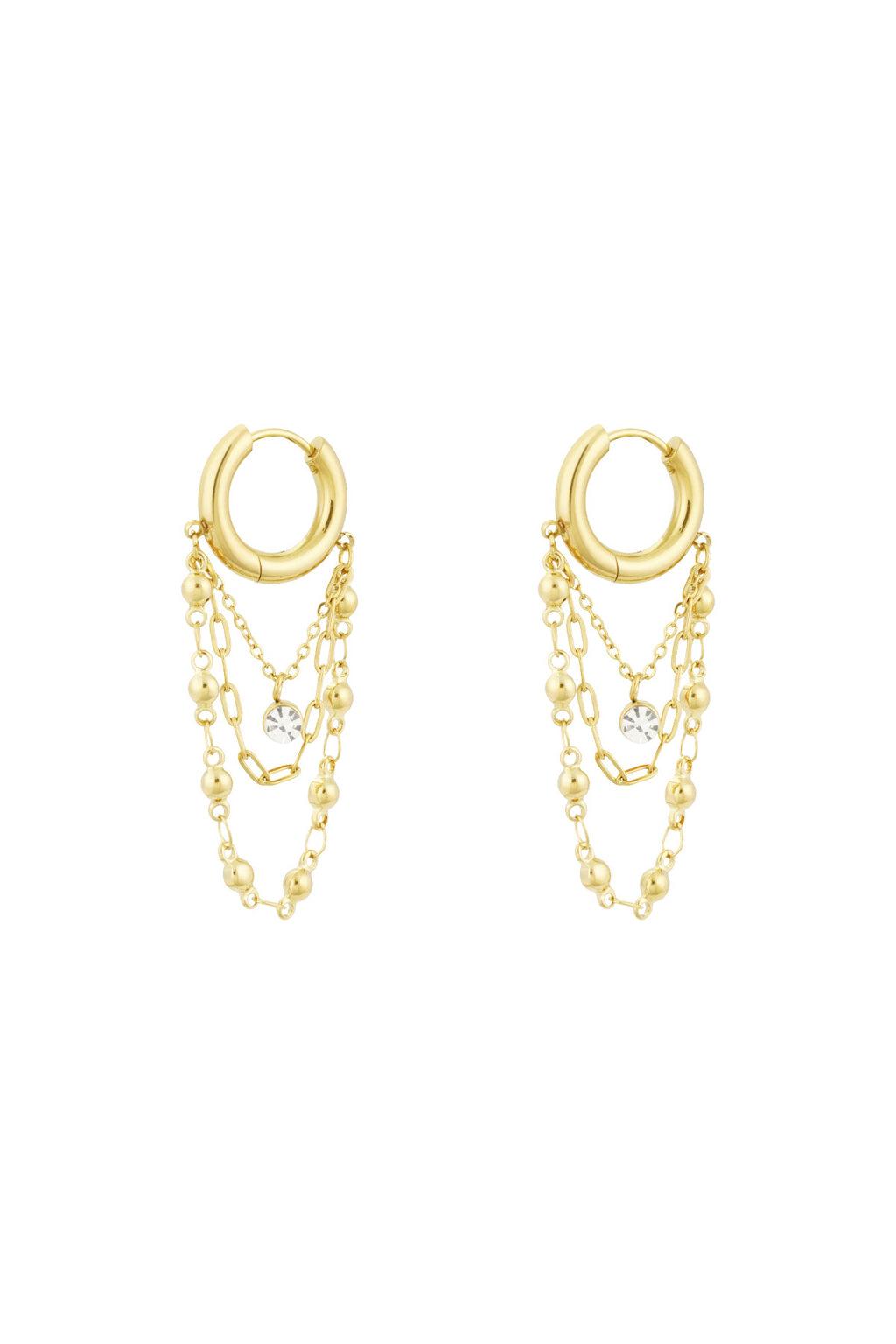Elegant Silver & Gold Drop Earrings for Every Occasion