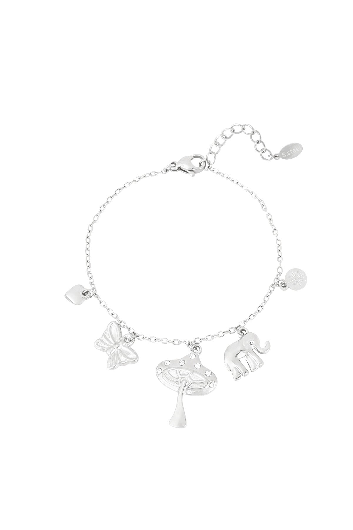 pulsera de charms susurros salvajes