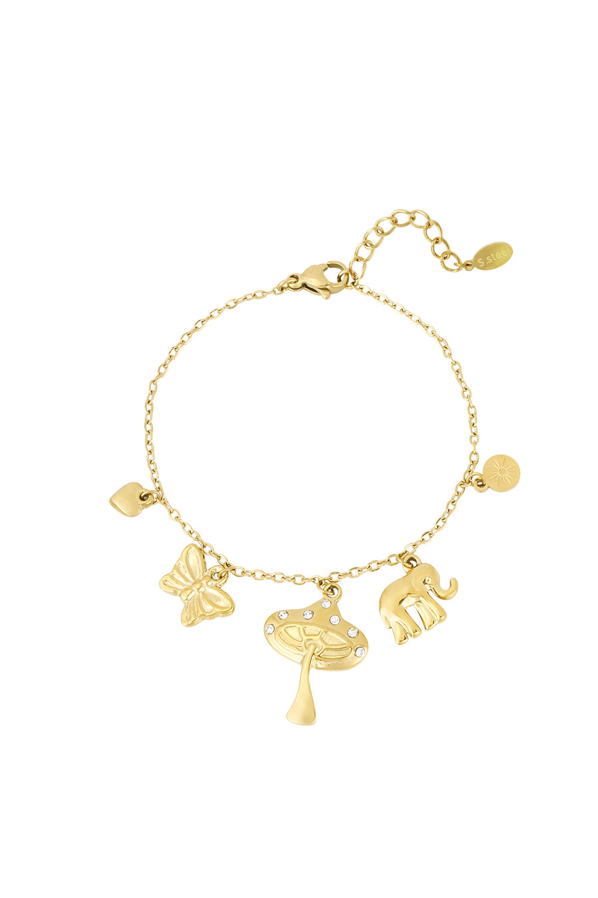 pulsera de charms susurros salvajes