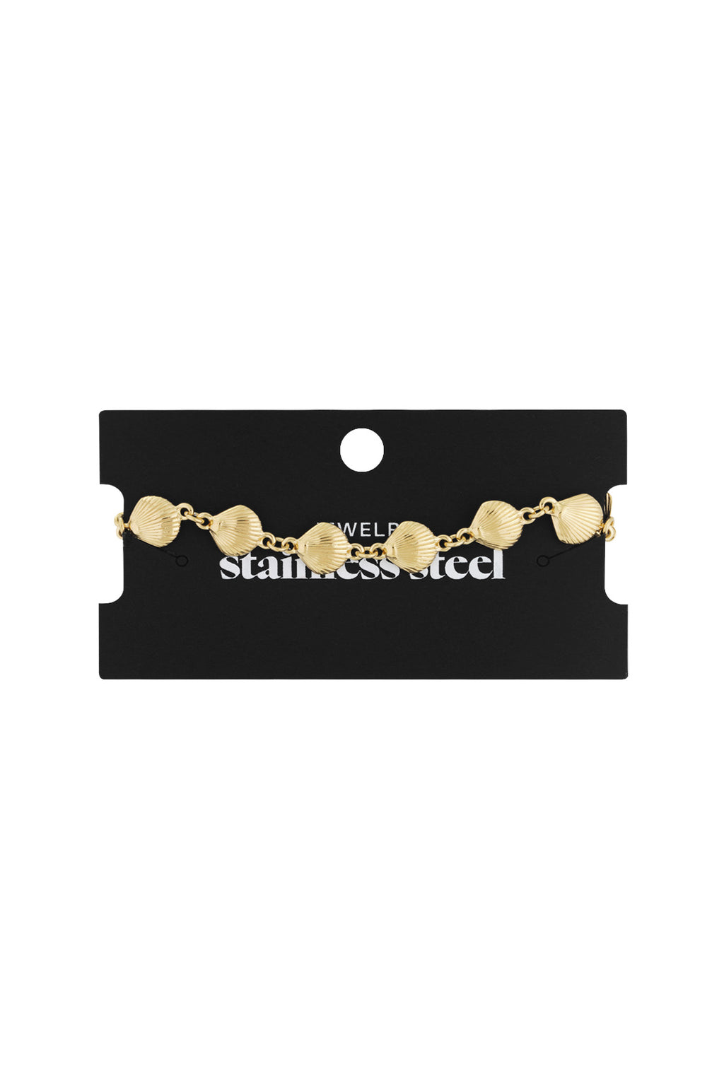 Elegant Stainless Steel Chain Bracelets, Silver & Gold