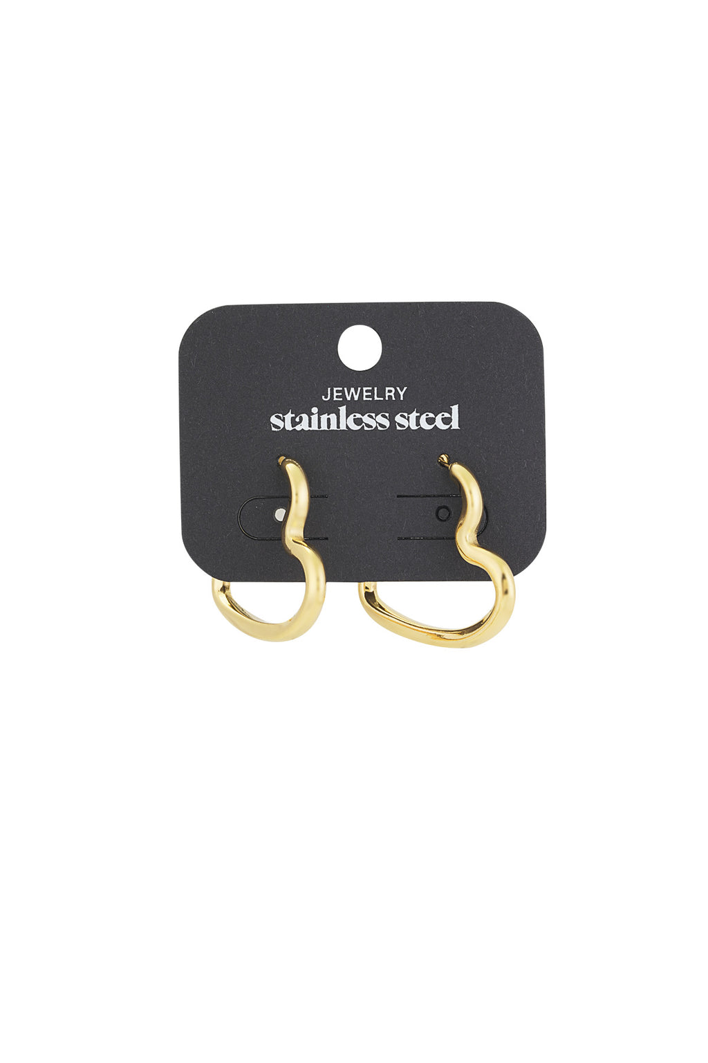 Stylish Stainless Steel Hoop Earrings for Daily Wear