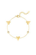 Elegant Charm Bracelets in Silver & Gold