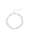 Elegant Stainless Steel Charm Bracelets in Silver & Gold