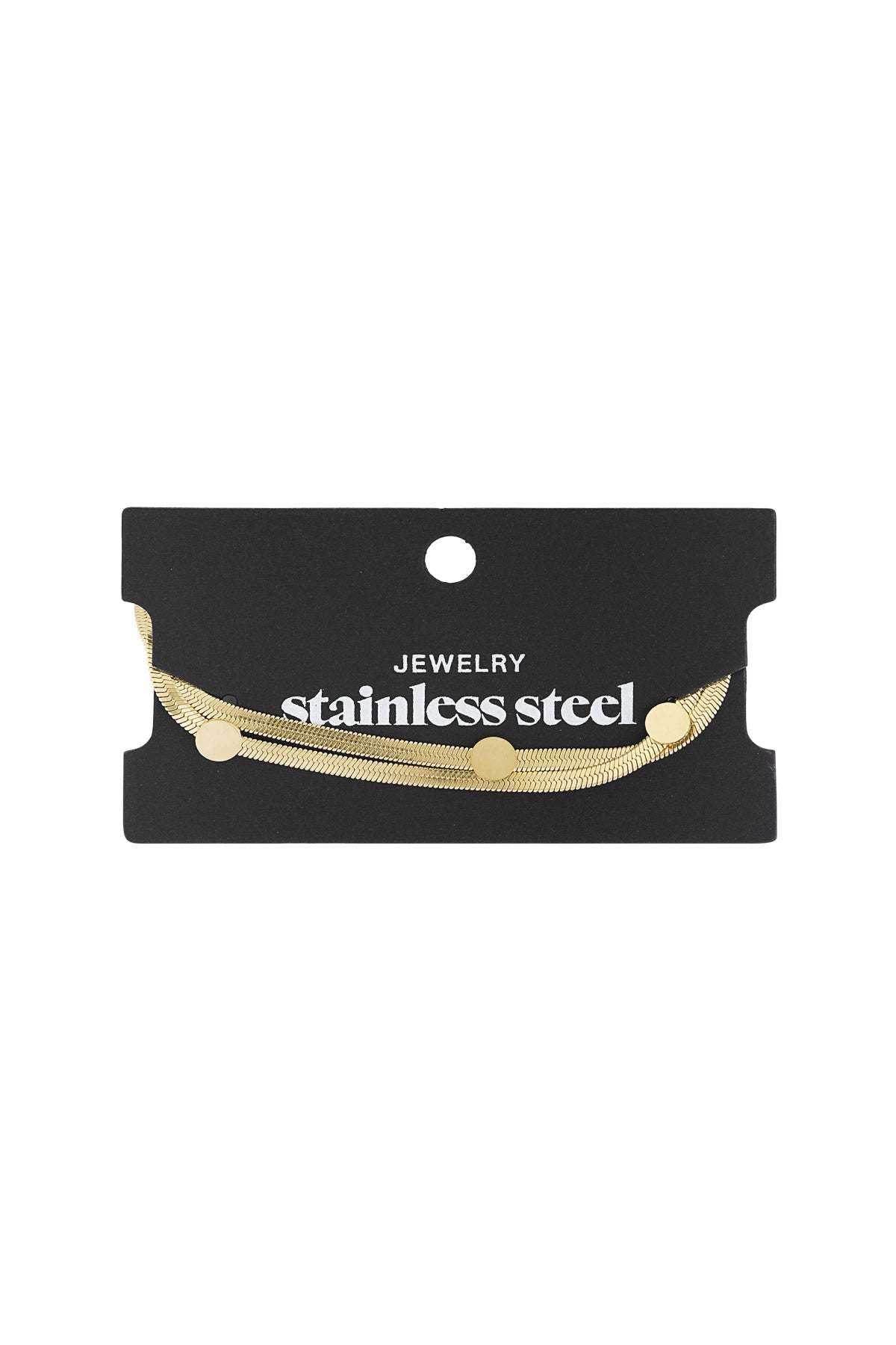 Elegant Stainless Steel Charm Bracelets in Silver & Gold